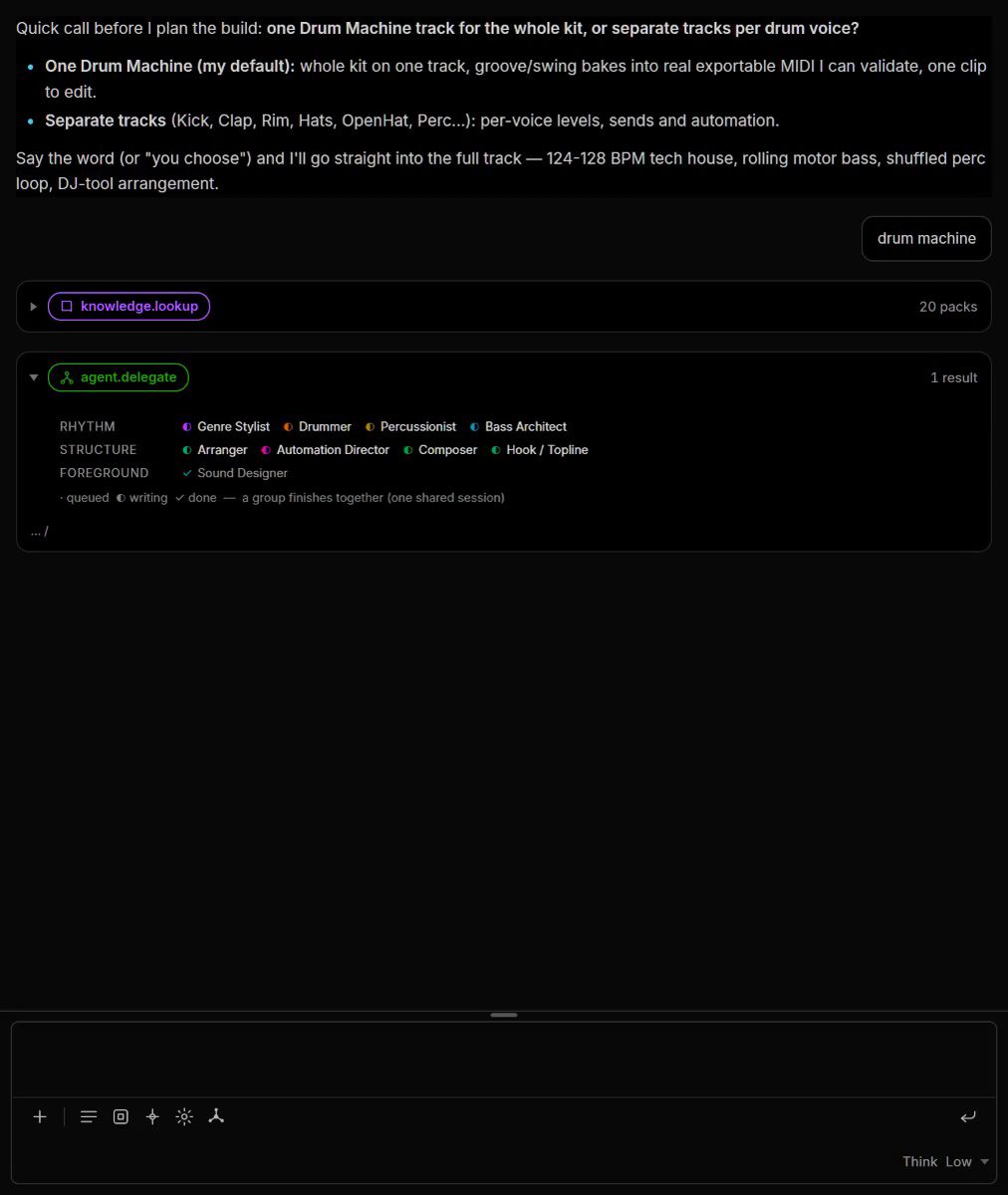 The Polaris AI sidebar, where learned technique is consulted and cited